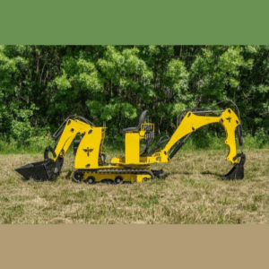 Tractopelle Phoenix 280 en action sur un chantier