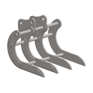 Godet Fléco acier haute résistance pour mini-pelle