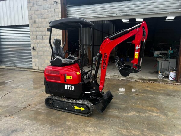 Mini-pelle HT20 compacte avec moteur Laidong diesel