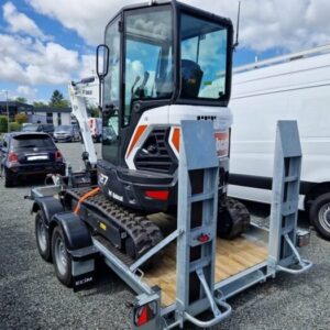 Mini Pelle Bobcat E27Z 2023 – Lot Complet avec Remorque & BRH – Image 4