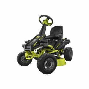 Tracteur tondeuse RYOBI RY48RM76A – Tonte électrique 76 cm, confortable et sécurisée
