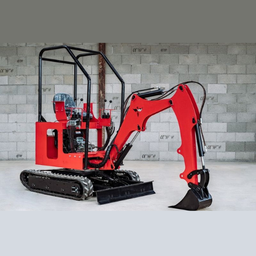 Mini-pelle Phoenix 1000 en action sur chantier Mini-pelle Phoenix 1000 en action sur chantier