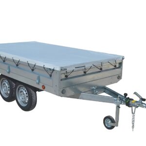 Remorque Trigano VA 254 eco RJ avec bâche – capacité 500 kg, robuste et pratique pour transport sécurisé