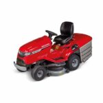 Tondeuse autoportée Honda HF2417HBE avec bac de ramassage 300 litres et largeur de coupe 102 cm