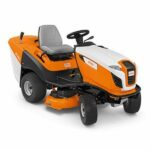 Tracteur tondeuse STIHL RT5097.1 avec bac de ramassage 250 litres et largeur de coupe 95 cm