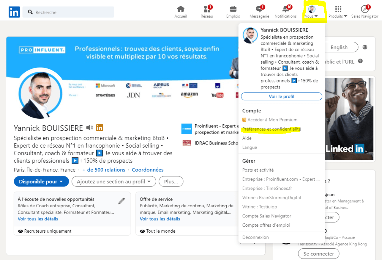 Profil LinkedIn