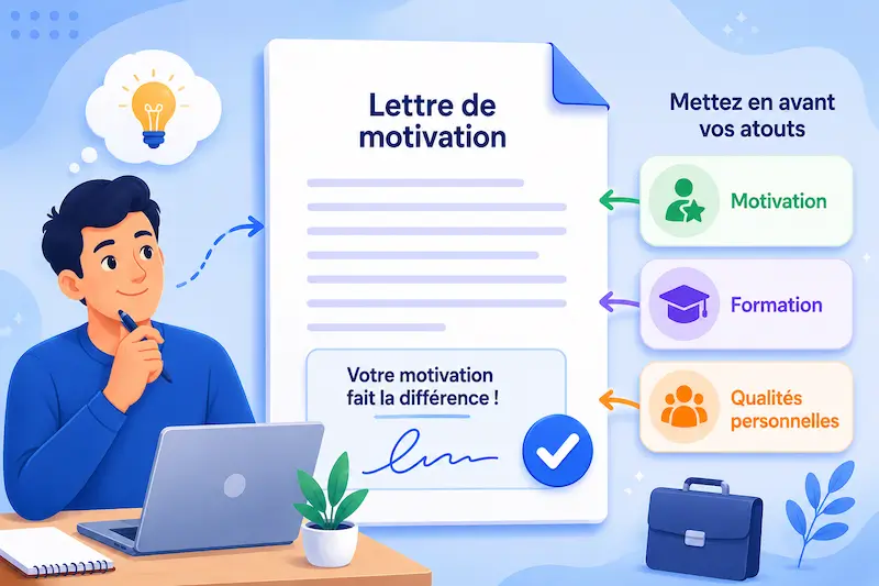 écrire une lettre de motivation