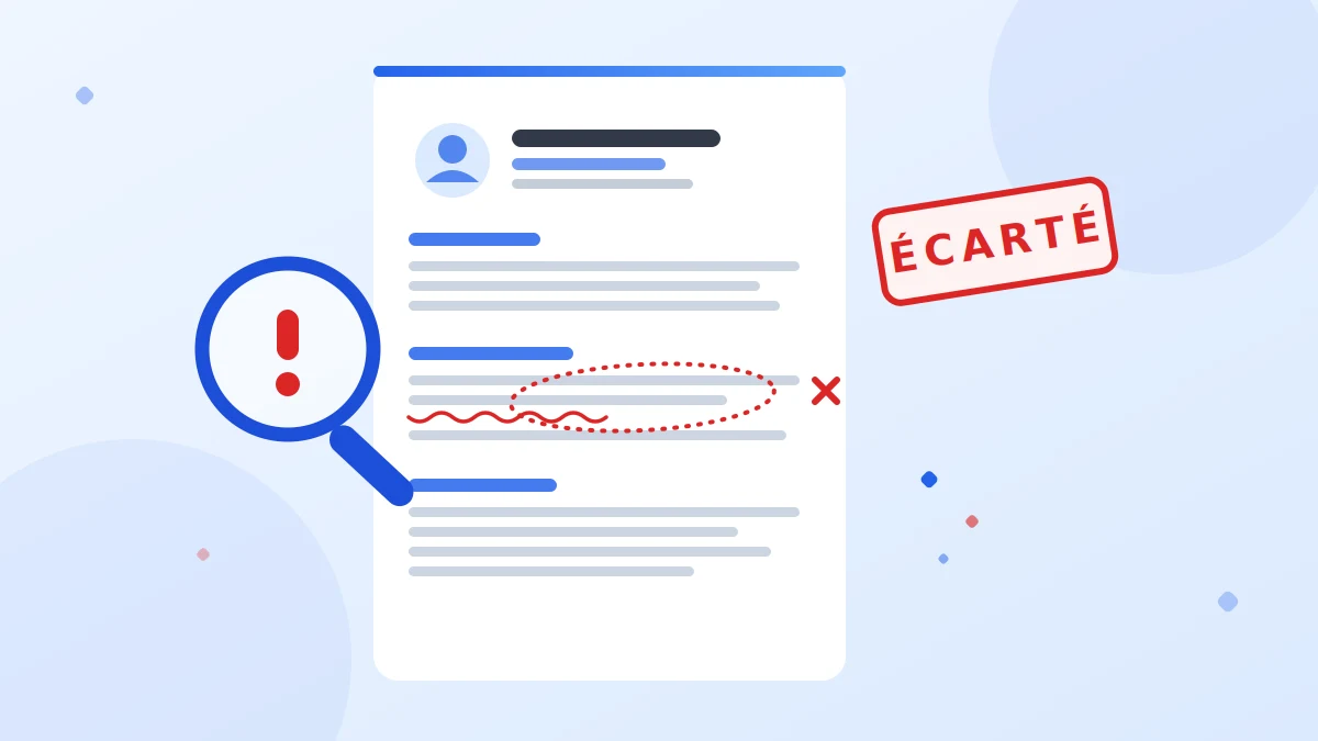 Les erreurs à éviter dans un CV : exemple de CV annoté par un recruteur