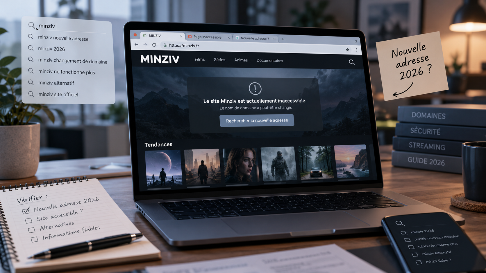 Chronologie illustrée de Minziv vers Grifaz et de la piste kornov encore non confirmée en 2026