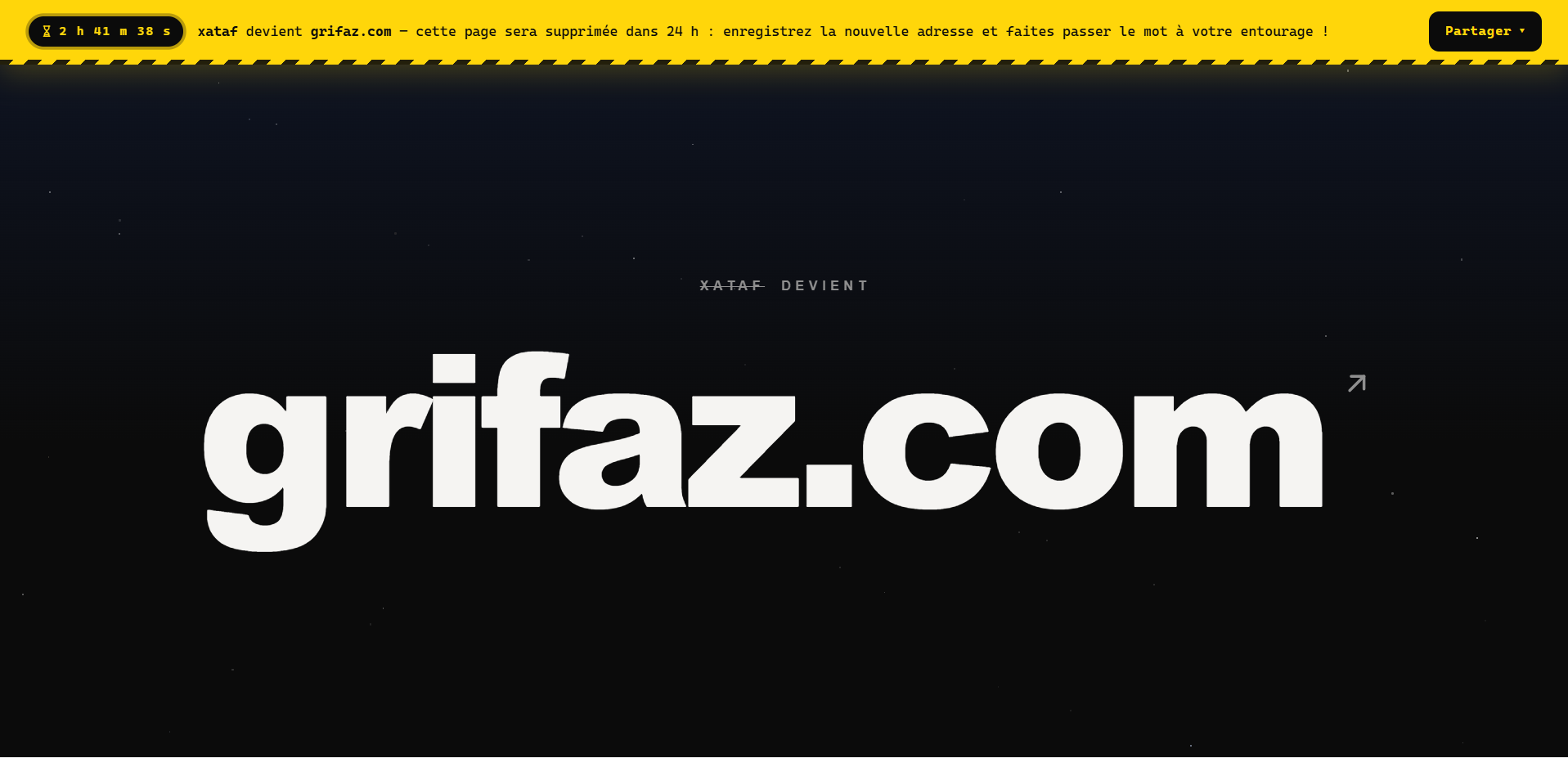 Xataf devient Grifaz, farkrov