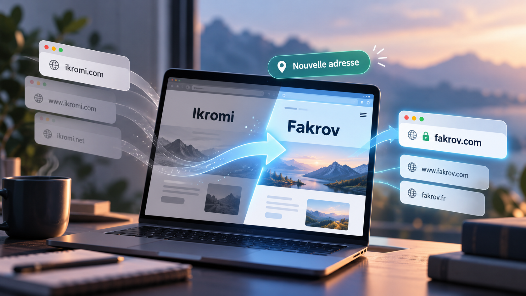 Illustration d'une page de streaming suspecte présentant des publicités intrusives, de fausses notifications et une alerte de phishing